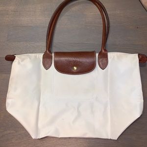 Le Pliage Small White | JUST REPAIRED AT LONGCHAMP